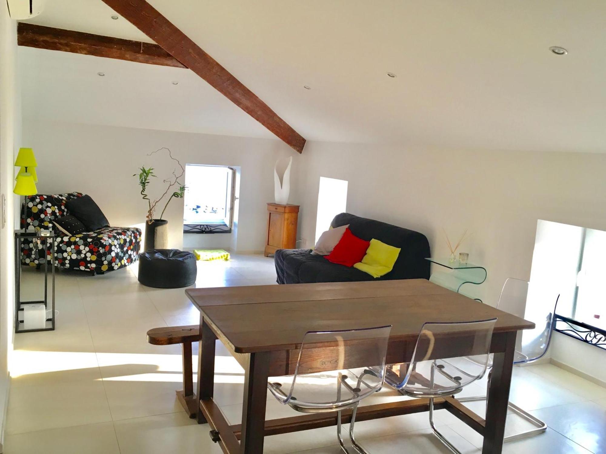 Grand Appartement Style Loft Bord De Mer Propriano  Bagian luar foto