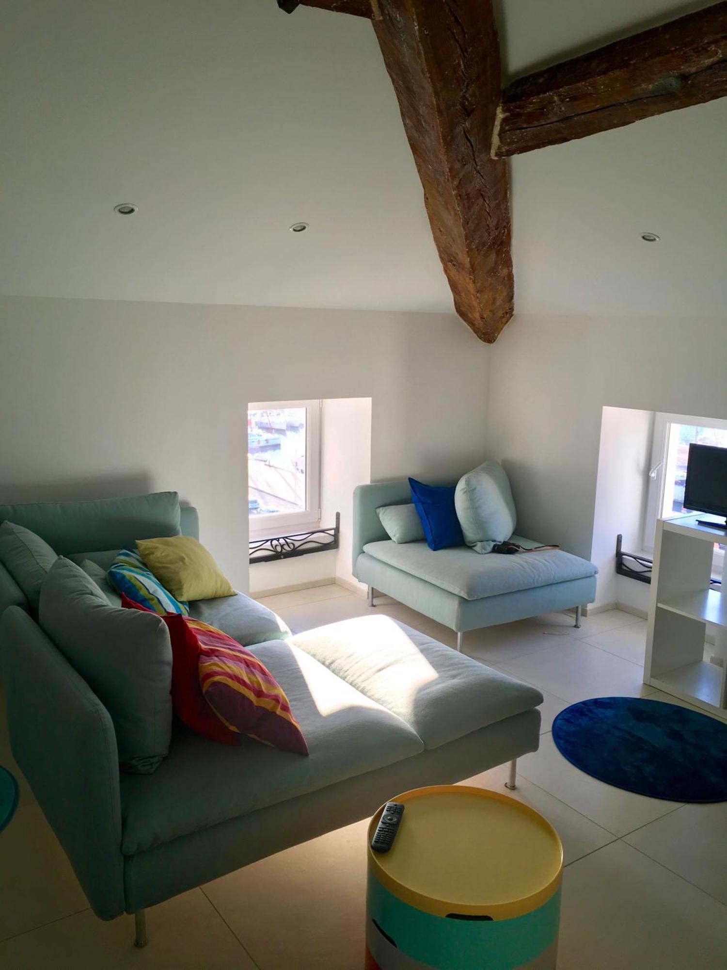 Grand Appartement Style Loft Bord De Mer Propriano  Bagian luar foto